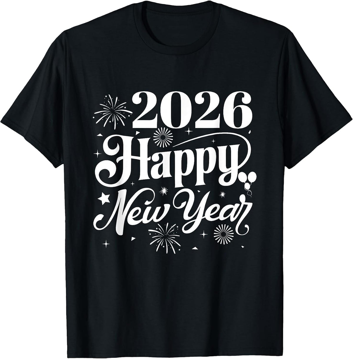 2026 Happy New Year Family Matching New Years Eve Party T-Shirt