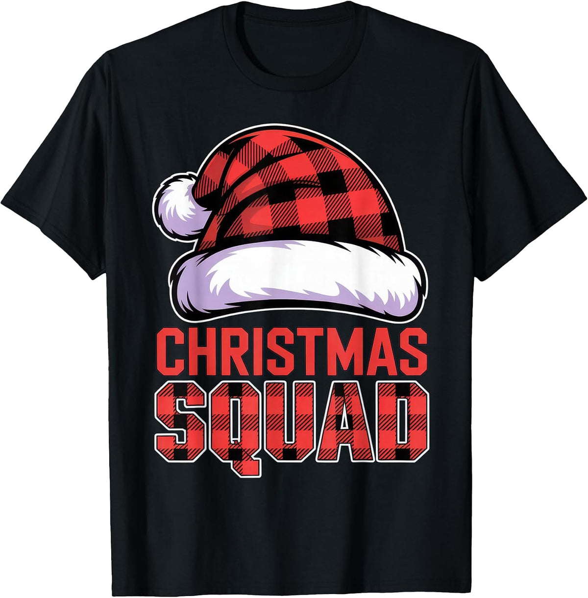 Christmas Squad Holiday Lovers Fun Festive Winter Apparel T-Shirt