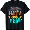 New Year T-Shirts Fireworks See in 2027 T-Shirt