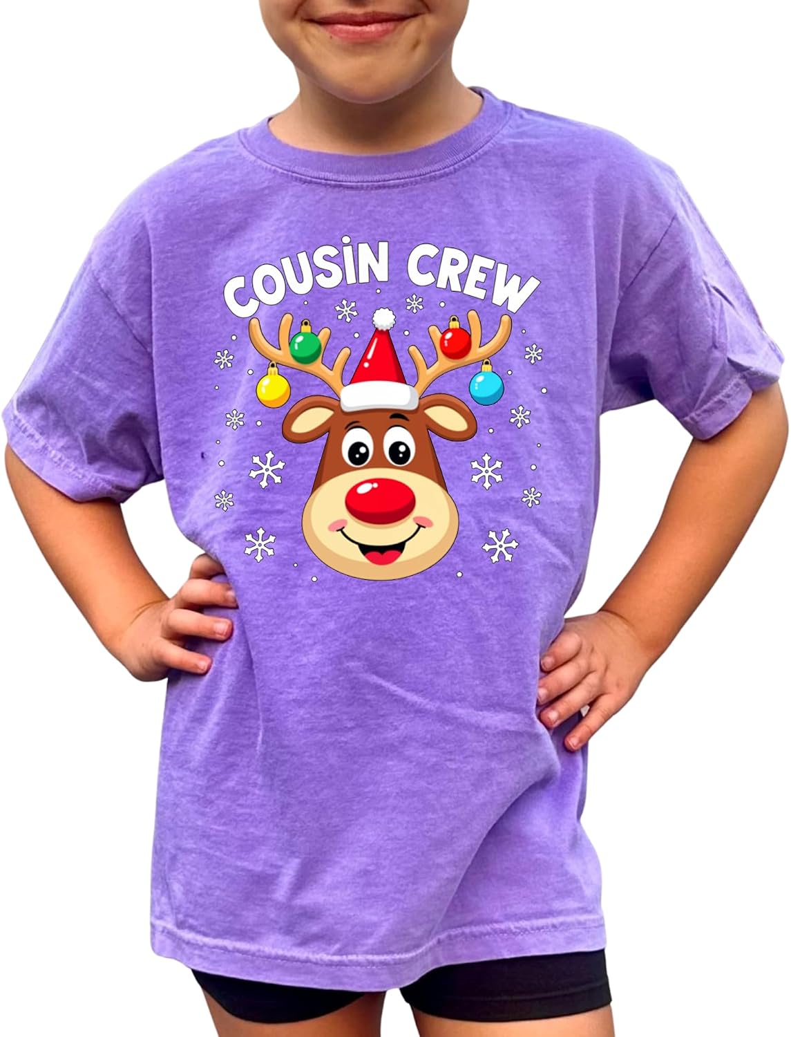 Cousin Crew Christmas Crewneck, Funny Holiday Family Tee, Festive Cousins Xmas Shirt, Playful Winter Family Tee, Joyful Christmas Cousin Spirit Shirt Multiple Colors