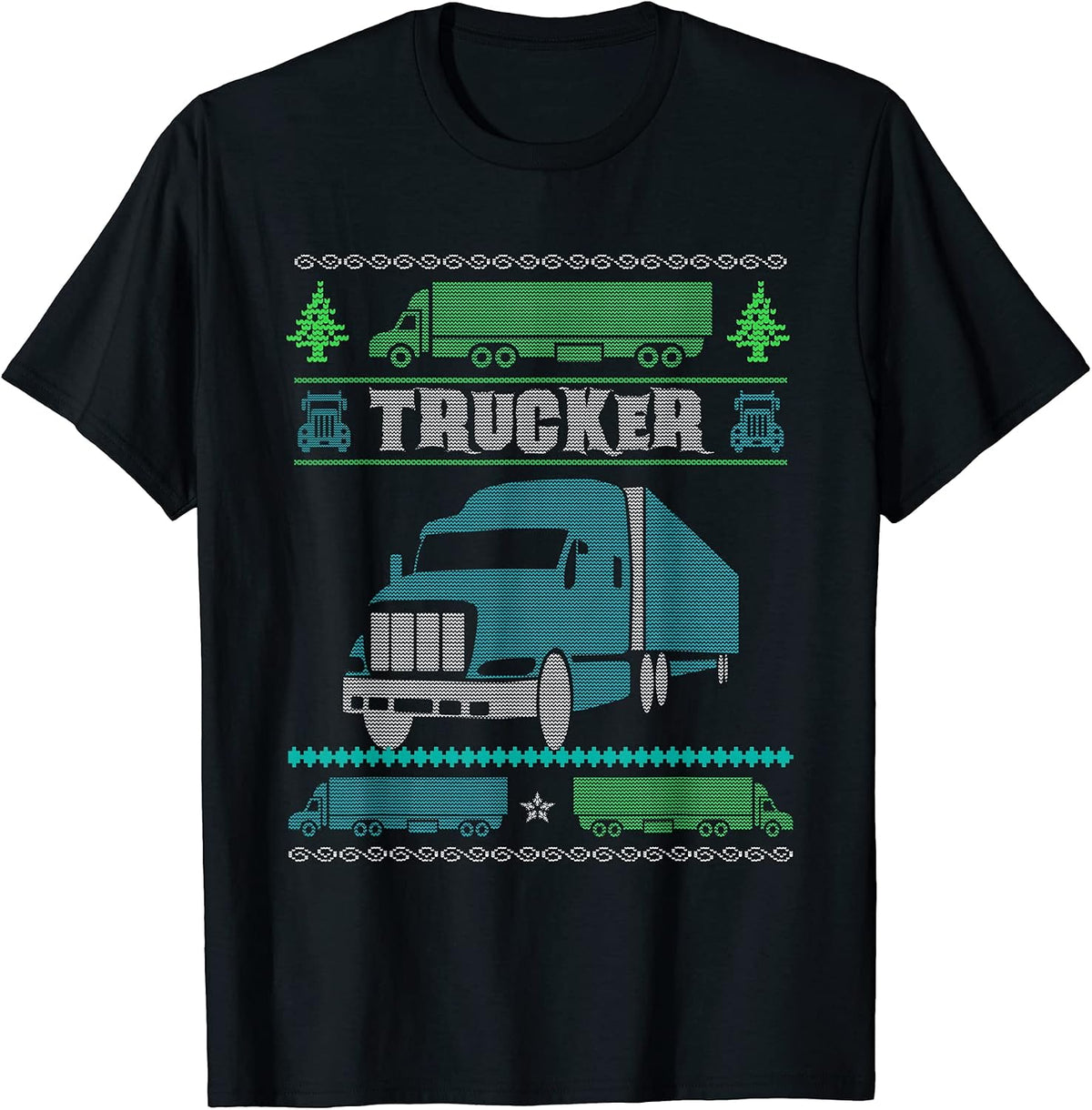 Funny Ugly Christmas Sweater Tee Merch