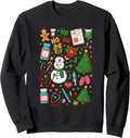 Funny Nurse Christmas Medical Holiday Healthcare Merry Xmas Sweatshirt