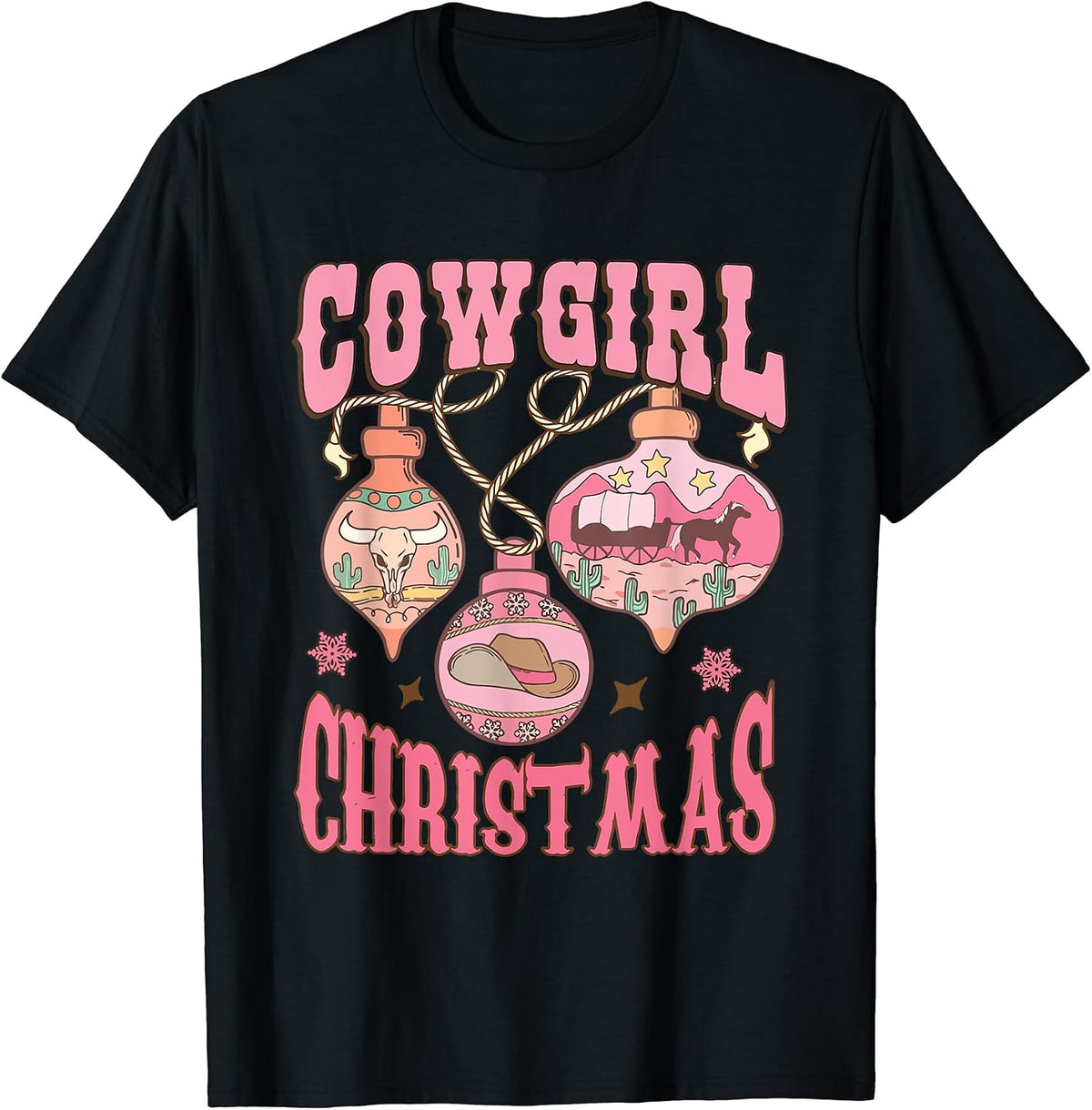 Christmas Cowgirl Western Xmas