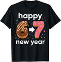Happy New Year 6 7 Funny 2027 Sweets T-Shirt