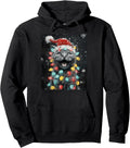 Funniest Christmas Hilarious Cat Pullover Hoodie