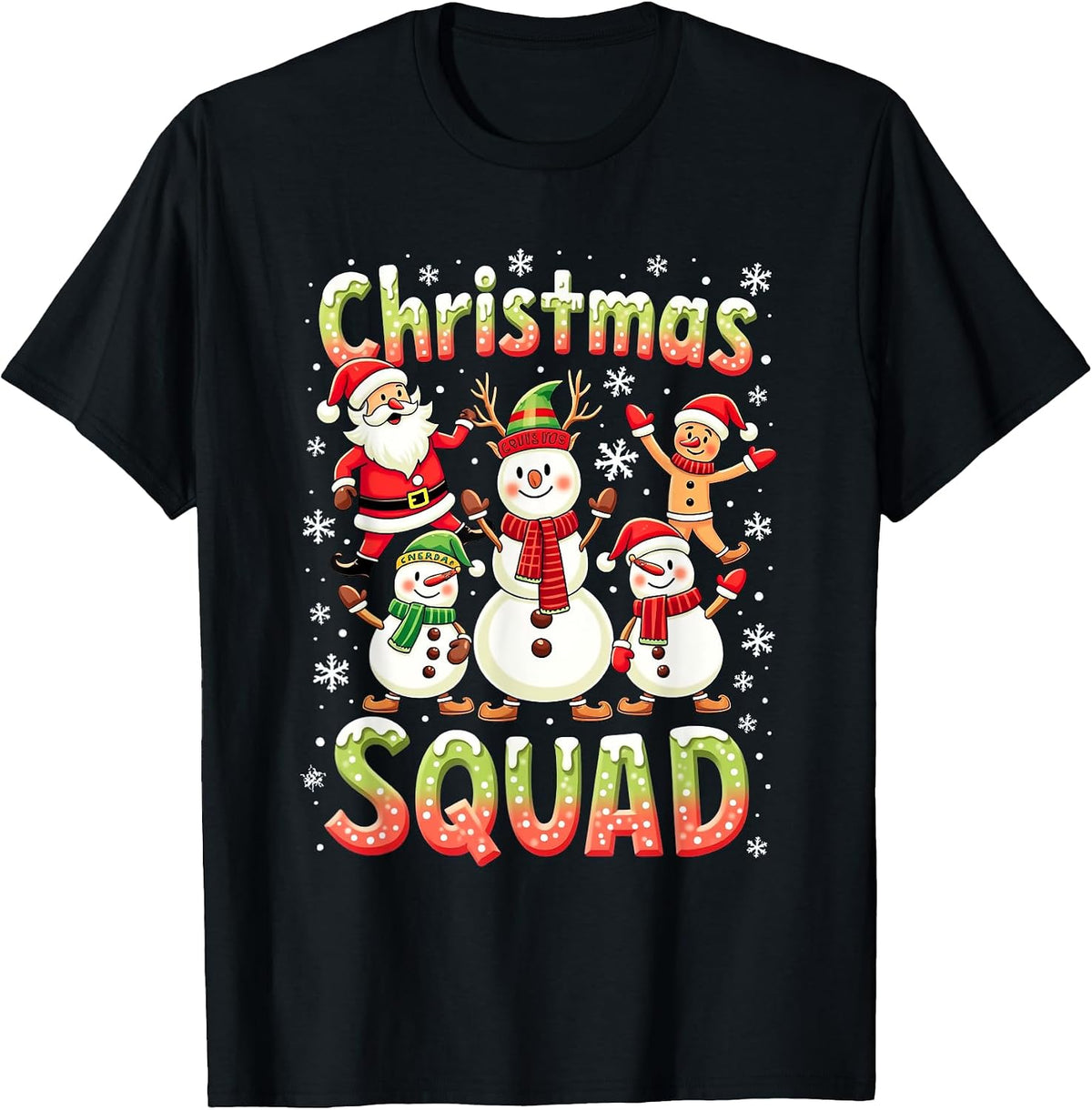 Christmas SQUAD Christmas Holiday T-Shirt