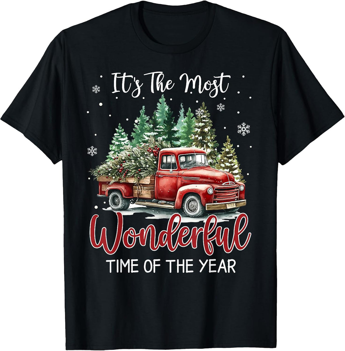 Christmas Red Truck Family Matching Xmas Pajamas