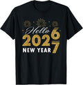 Goodbye 2026 Hello 2027 Festive New Year Countdown Party T-Shirt
