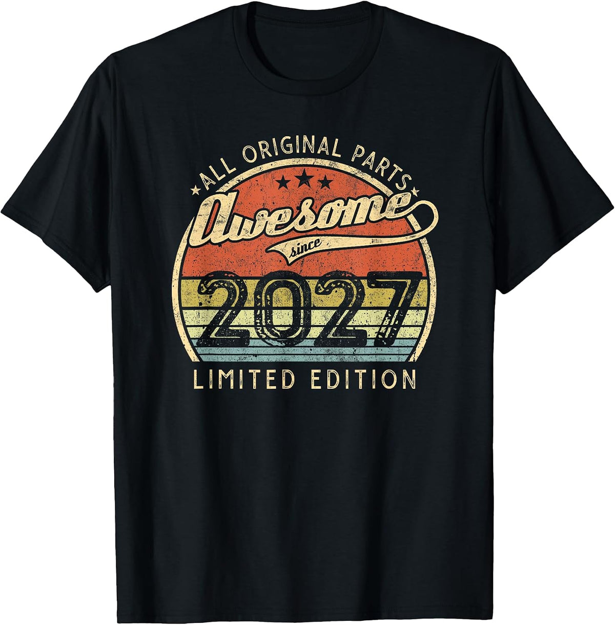 Awesome Since 2027 Limited Edition Made in 2027 Men Womens T-Shirt
