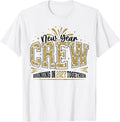 New Year Crew 2027 Family Bringing in The New Year Together T-Shirt