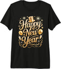 Happy New Year 2027 Party Ballons, Fireworks and Confetti Premium Tri-Blend T-Shirt