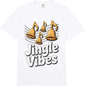 Jingle Vibes Holiday Bells Music Xmas Carol Funny Christmas Comfort Colors Adult Heavyweight T-Shirt