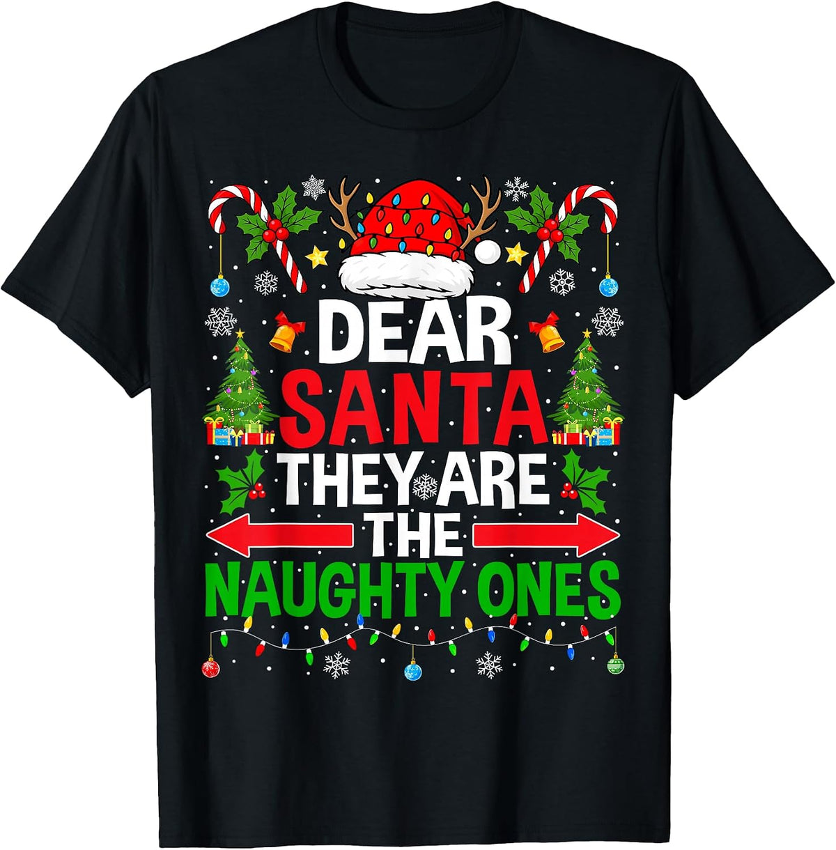 Dear Santa They are The Naughty Ones Costume