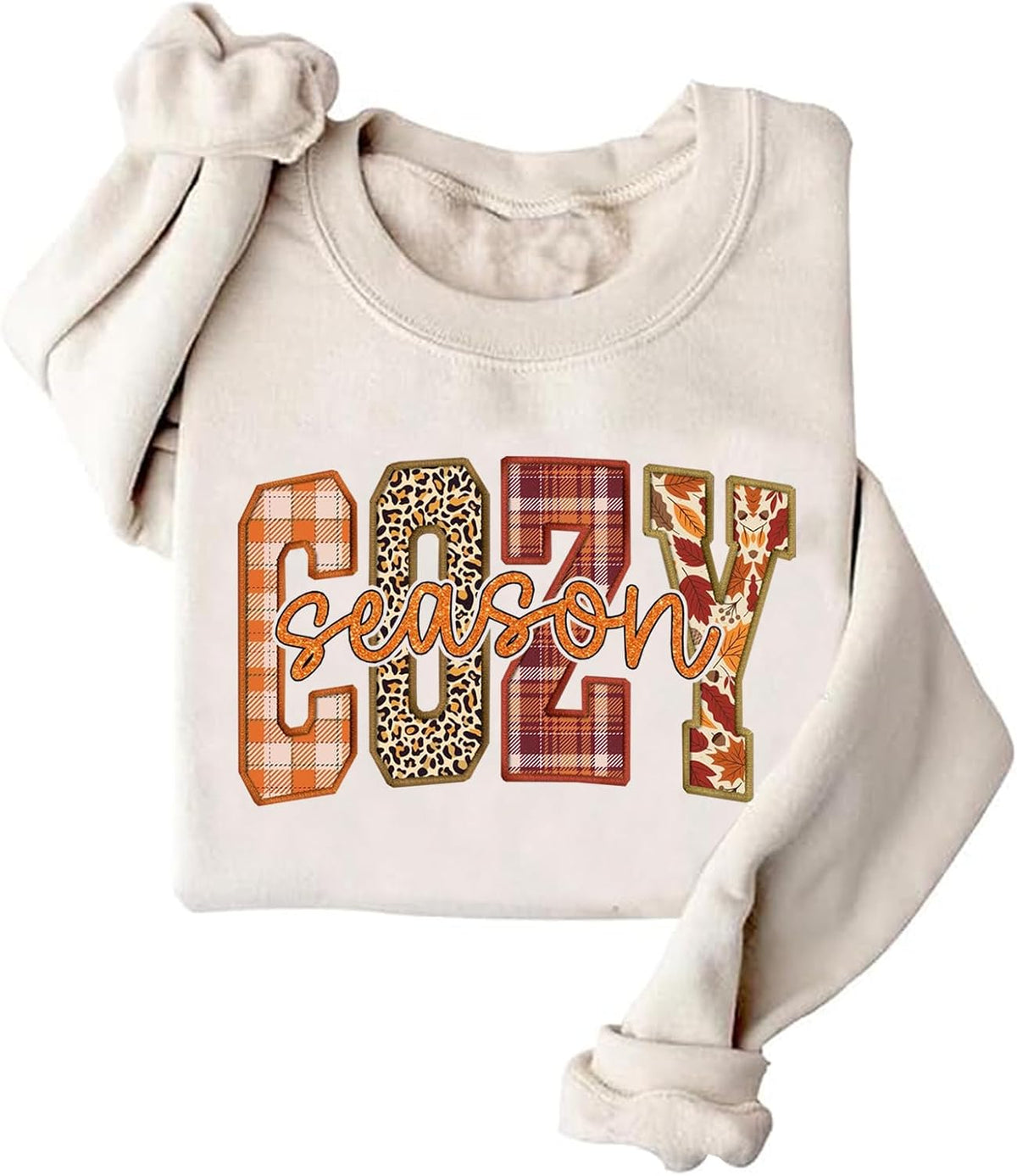 Cozy Season Sweatshirt Retro Fall Sweatshirt Autumn Fall Season Sweatshirts
