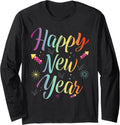 Happy New Year Matching Family Firework New Year Countdown Long Sleeve T-Shirt