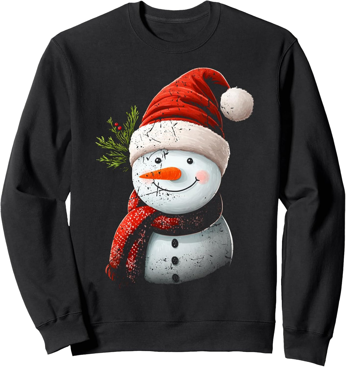 A Christmas Snowman Sweatshirt