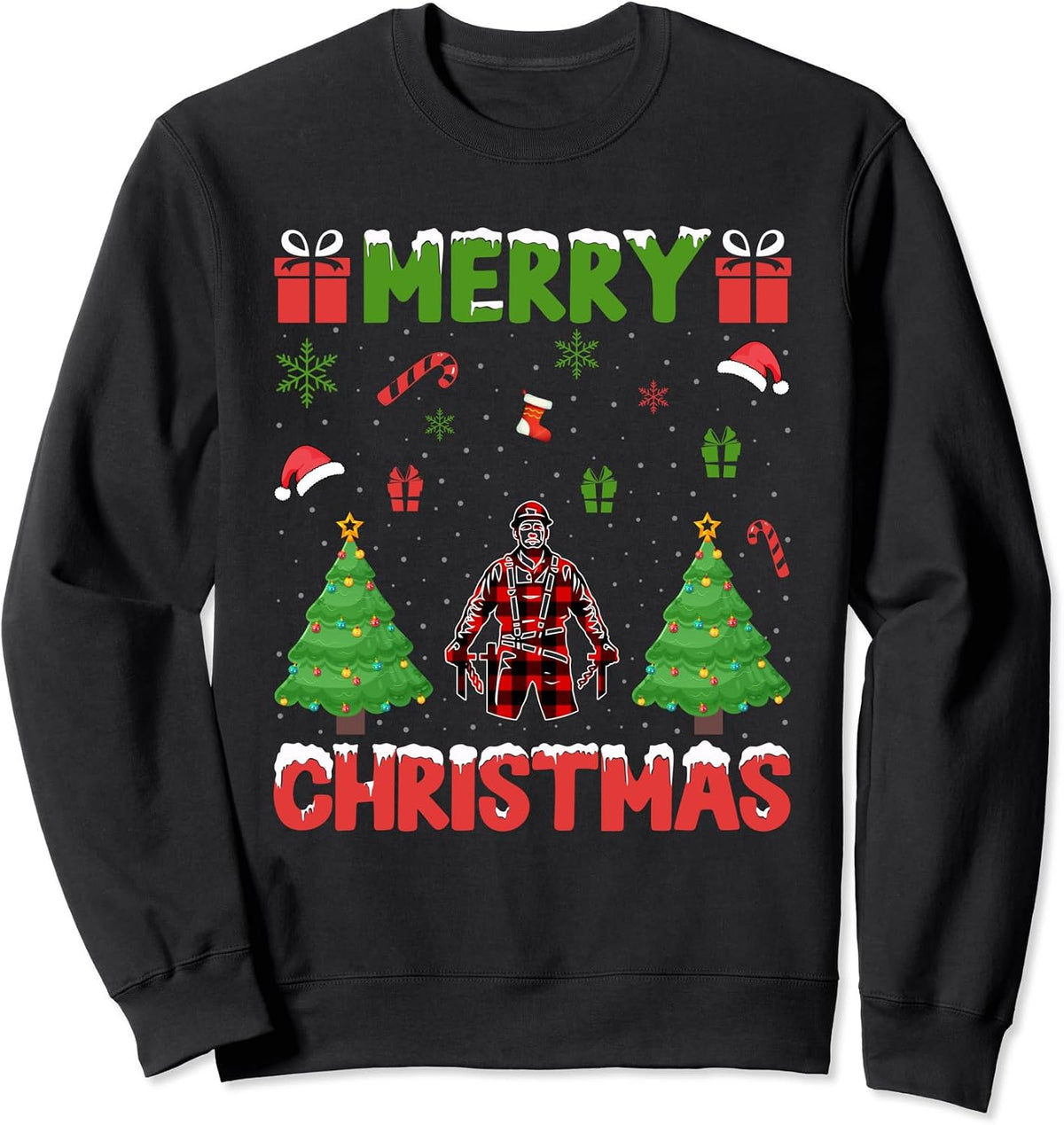 Red Plaid Lineman Christmas Gifts