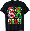 Merry Christmas Red Plaid Truck 67 Christmas T-Shirt
