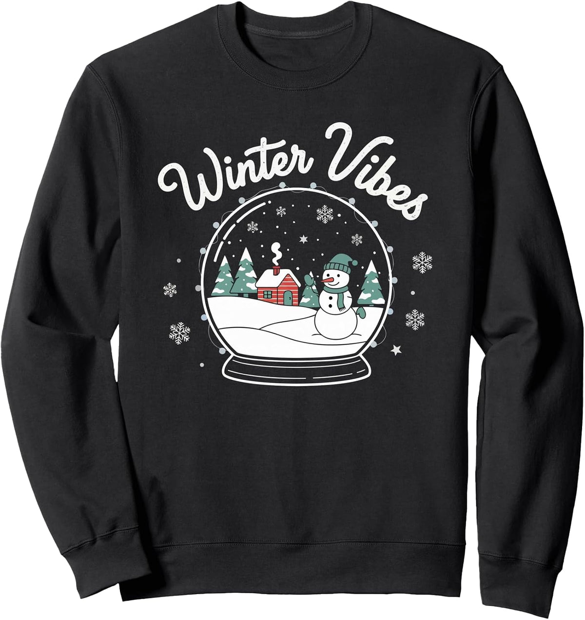 Winter Vibes Christmas Winter Sweatshirt