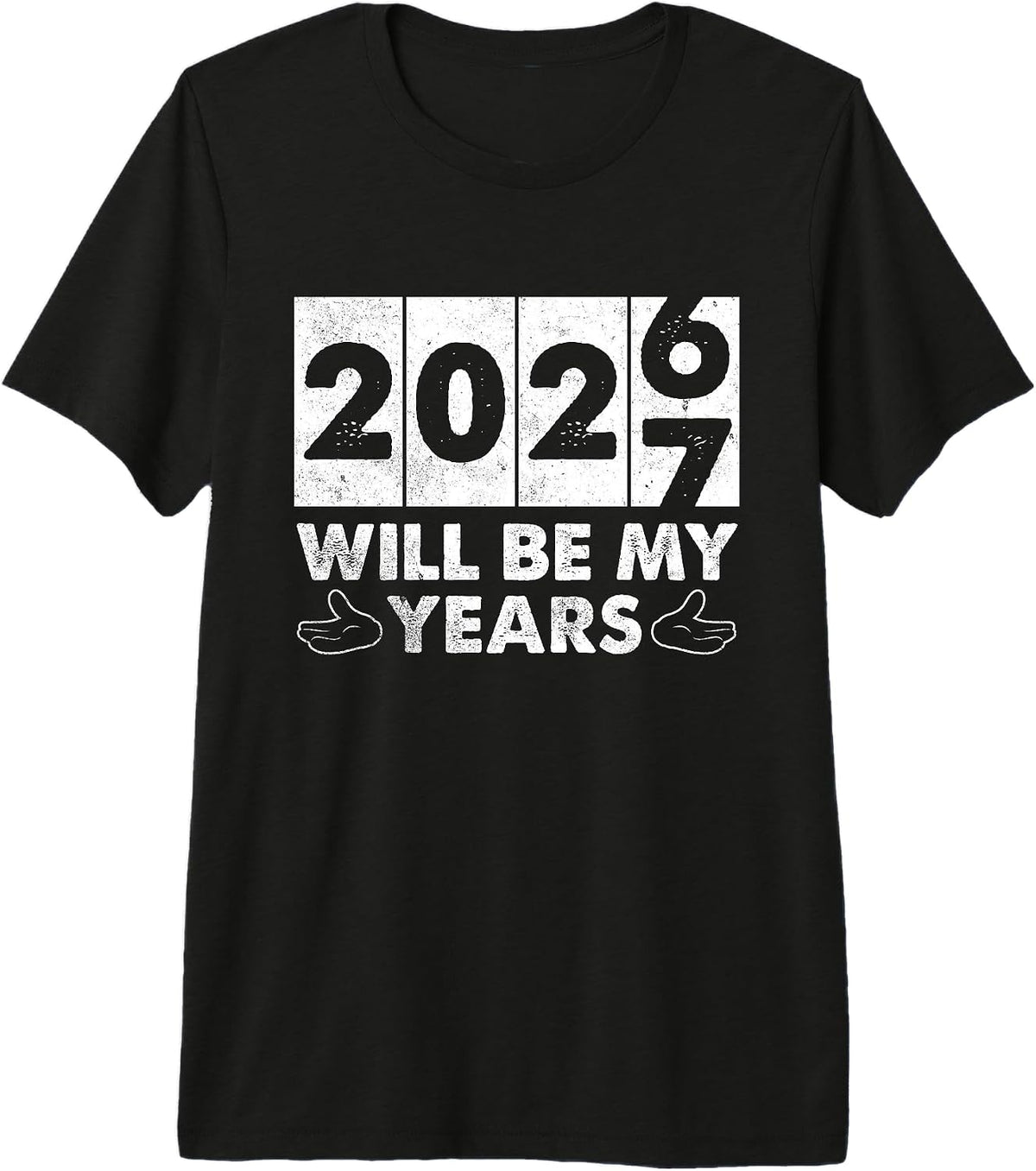 2026 and 2027 Will Be My Years New Year 67 Meme Premium Tri-Blend T-Shirt