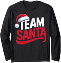 Christmas Squad Team Santa Holiday Party Family Festive Fun Long Sleeve T-Shirt
