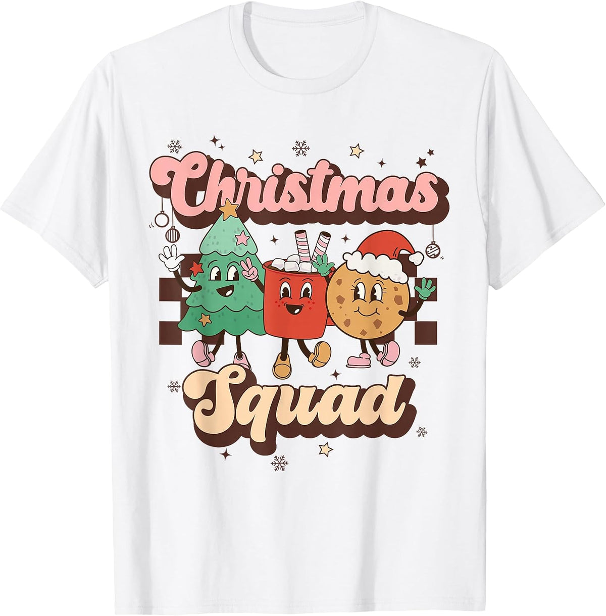 Retro Christmas Squad Tee