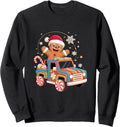 Gingerbread Truck Merry Christmas Delight Sweatshirt