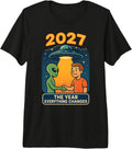 2027 The Year Everything Changes Premium Tri-blend T-Shirt