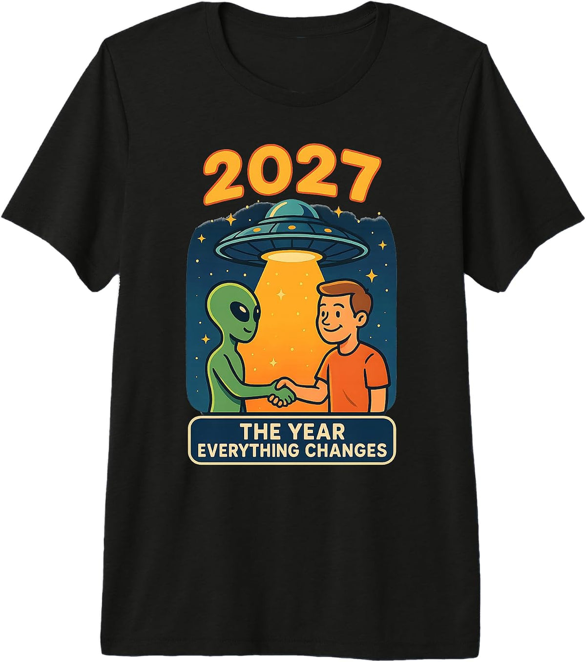 2027 The Year Everything Changes Premium Tri-blend T-Shirt