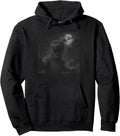 Funny Japanese Kaiju Selfie Santa Christmas Men Boys Kids Pullover Hoodie