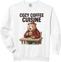 Cozy Coffee Cuisine Bear Lover Culture Winter Vibes Club Comfort Colors Adult Sweatshirt
