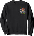 (2 SIDED) Med Surg Squad Reindeer Stethoscope Nurse Christmas Sweatshirt