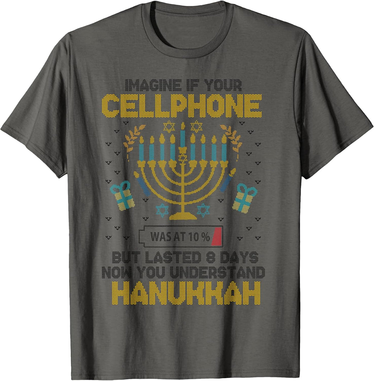 Funny Hanukkah Shirt Men Women Kids Toddler Boy