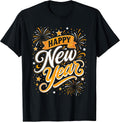 Happy New Year Fireworks Celebration New Year's Eve 2027 T-Shirt