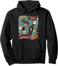 Funny 67 Six Seven Meme Christmas Holiday Teens Boys Kids Pullover Hoodie