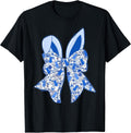Chinoiserie Bunny Rabbit Vintage Blue And White Happy Easter Unisex