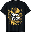 Family New Year 2026 Matching Party Crew T-Shirt