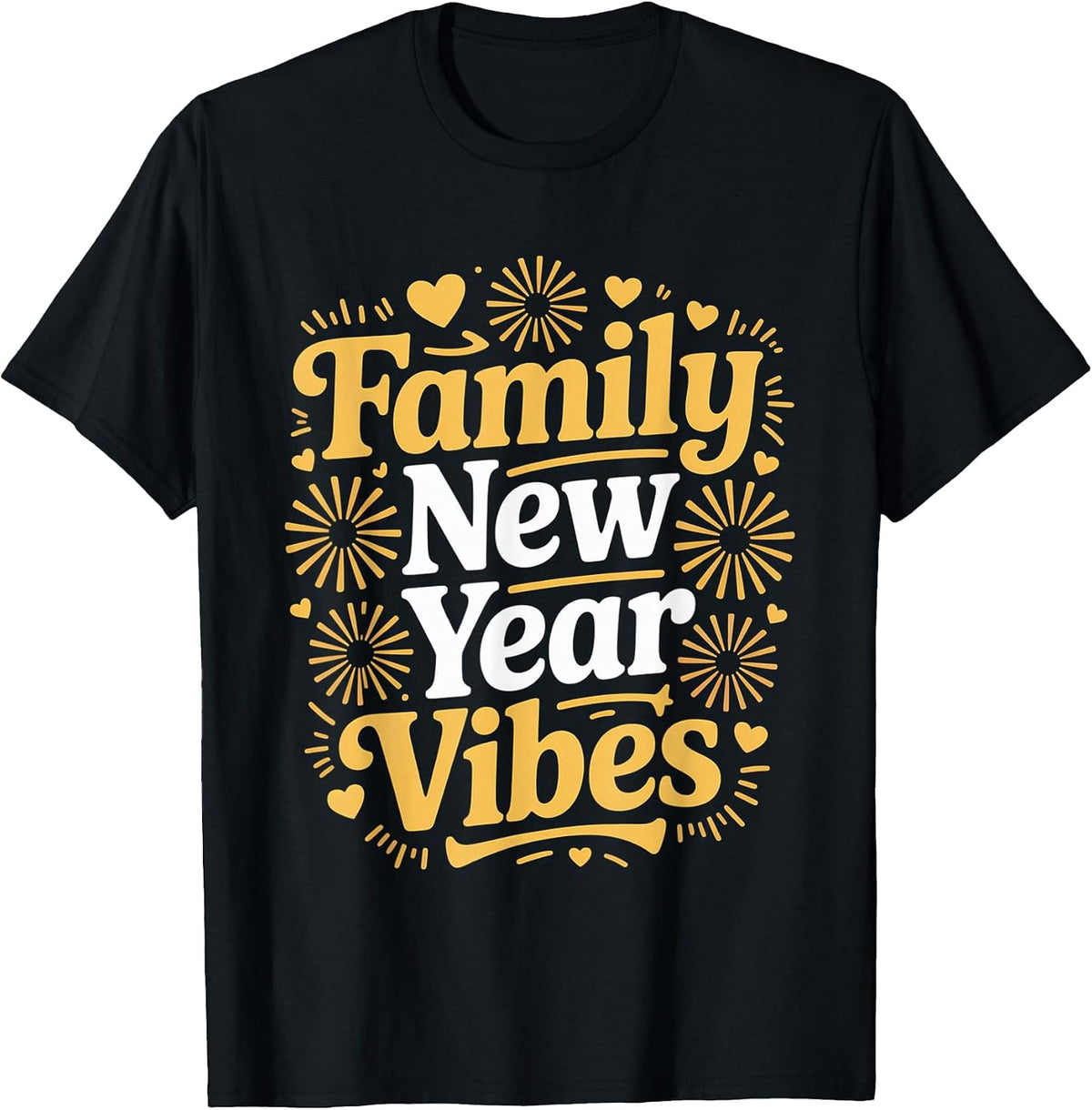 Family New Year 2026 Matching Party Crew T-Shirt