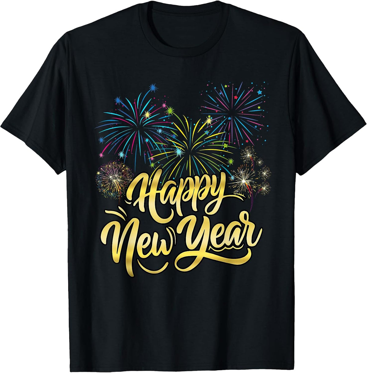 New Year Eve Party Supplies NYE 2026 Happy New Year Matching T-Shirt