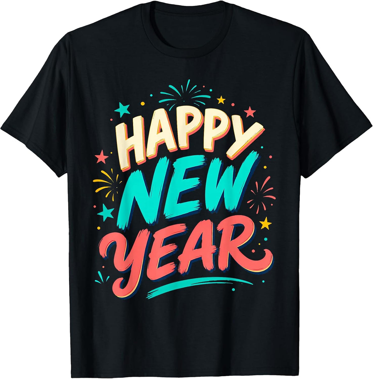 Happy New Year Celebration 2027 Year's Eve Countdowns T-Shirt