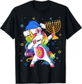 Jewnicorn Funny Hanukkah Unicorn Gift Tee
