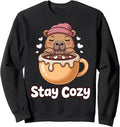 Stay Cozy for Coffee Lovers and Dreamers in Winter Chill Sweatshirt