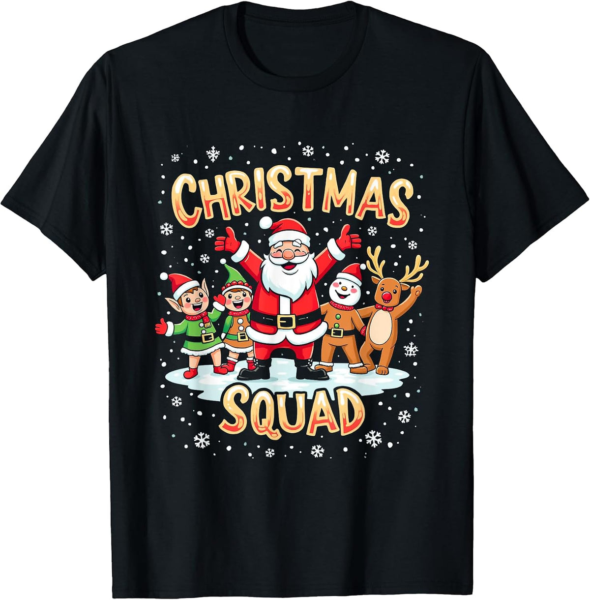 Christmas SQUAD Christmas Group T-Shirt