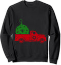 Christmas Ornament Truck Red Green Xmas Gift Cute