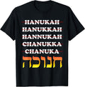 Celebrate Hanukkah Tee Shirts