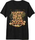 Happy New Year Party 2025 Family Matching Fireworks 2025 Premium Tri-blend T-Shirt