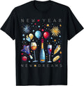 Happy New Year New Dreams 2026 Family Matching Fireworks T-Shirt