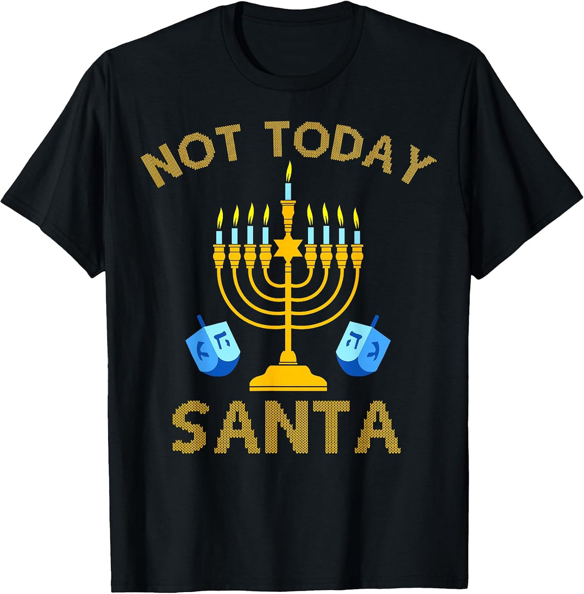 Funny Jewish Hanukkah Tee Shirts Oy to the World