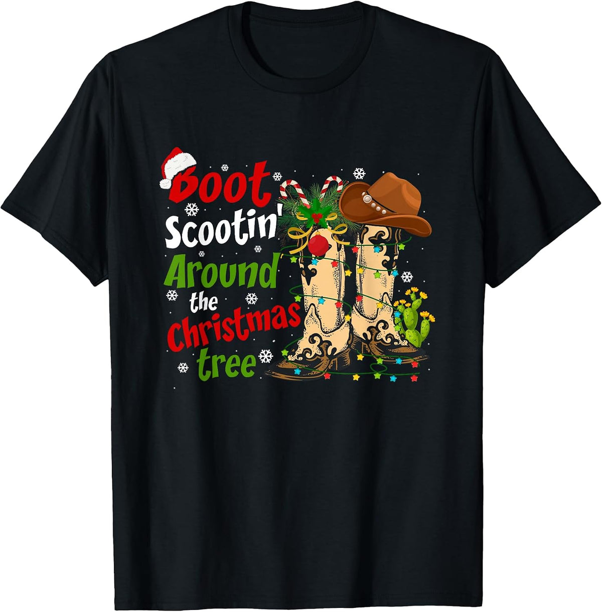 Boot Scootin' Around The Christmas Tree Country