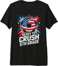 American Ready Crush 5th Grade Soccer Teacher Happy Future Premium Tri-Blend T-Shirt